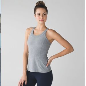 Lululemon sport tank padded sport bra